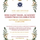 You are invited to the 2024 Saint Basil Academy Christmas Celebration on Saturday, December 14, 11 AM - 2 PM