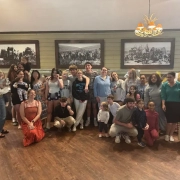 A group of youth from Saint Basil Academy at Rocking Horse Ranch