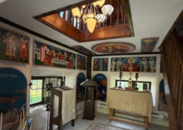 Saint Dionysios of Zakynthos Chapel Inside the first floor of Saint Dionysios of Zakynthos Chapel